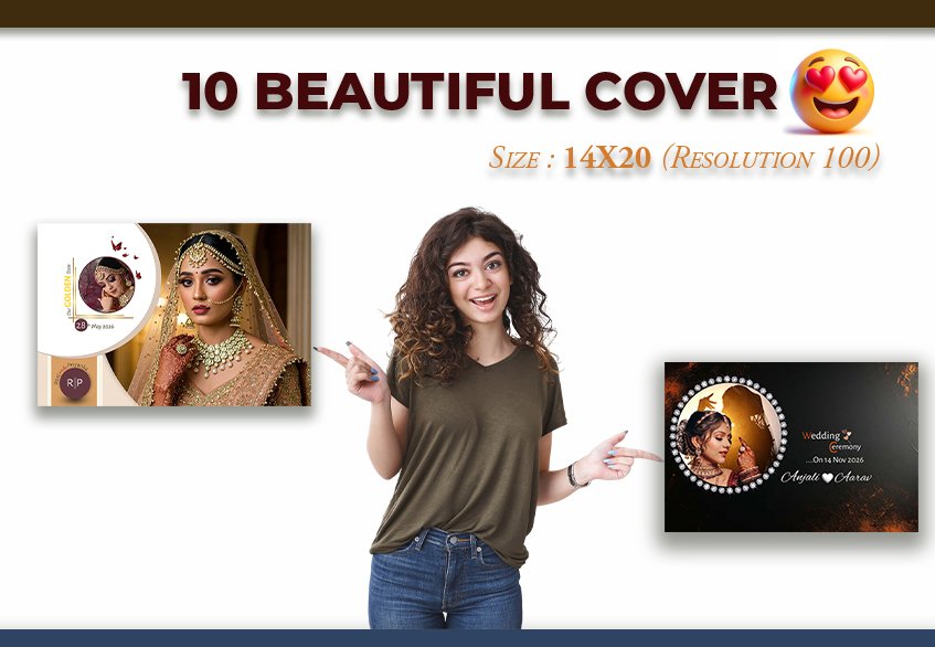 10 Beautiful Cover PSD 14x20