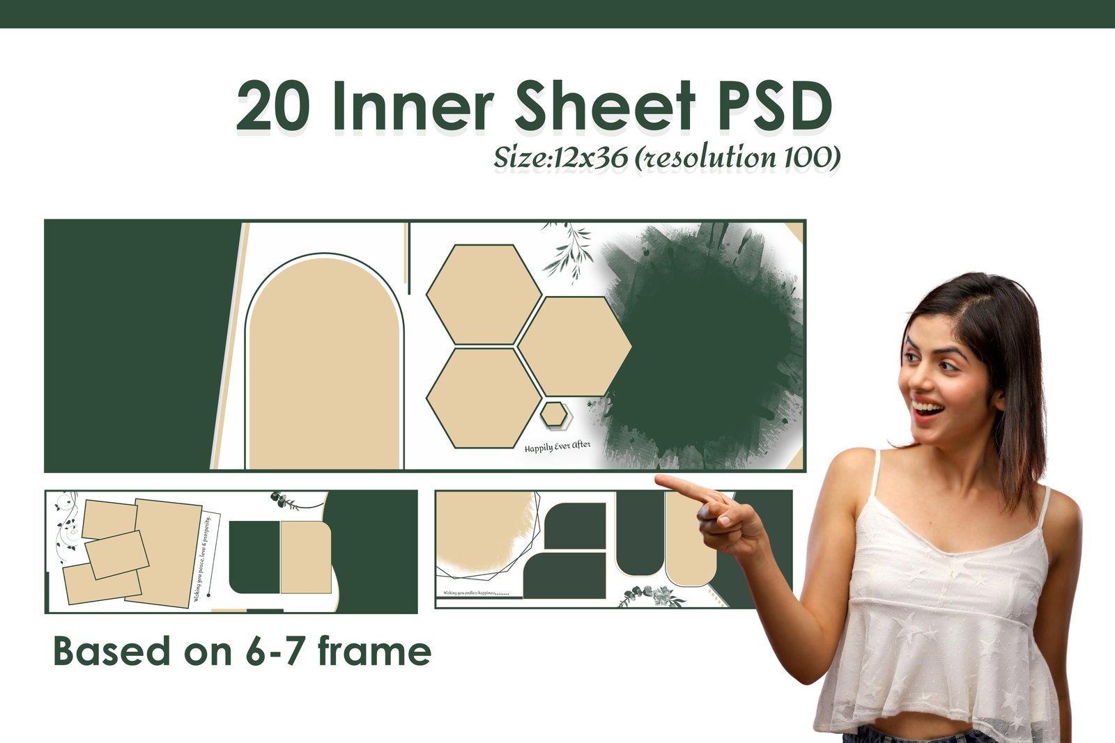 20 Premium 12X36 Inner Sheet