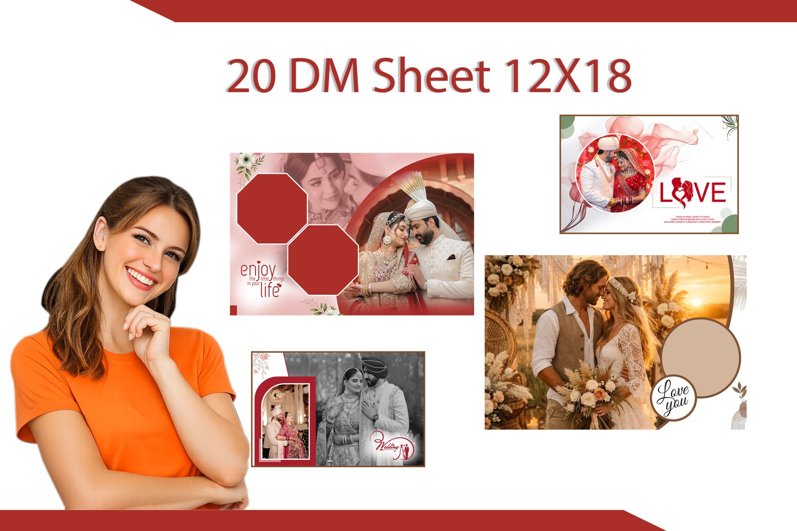 20 DM Sheet 12X18